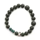 合香珠薰衣草三叶草手串