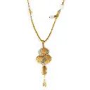 合香珠鹅梨帐中香黄葫芦项链